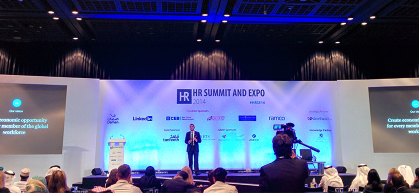Ali Matar at the HR Summit and Expo 2014