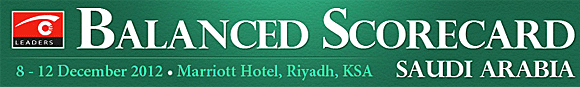 Balanced Scorecard Saudi Arabia 2012