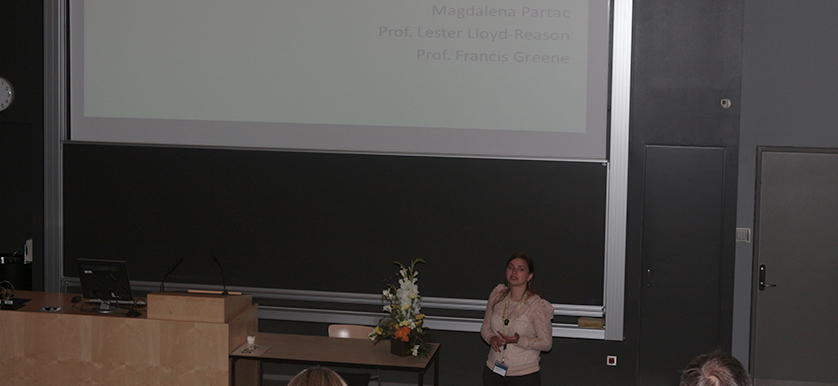 Magdalena Pârţac, Lester Lloyd-Reason and Francis Greene, at the PMA 2014 Conference