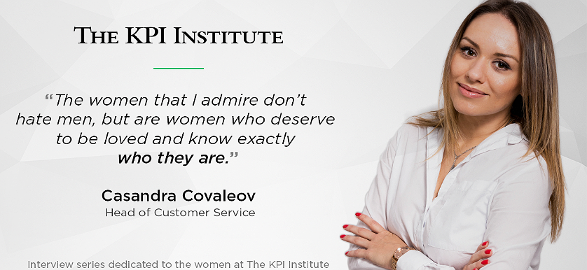 Women of The KPI Institute: Casandra Covaleov, Head of Customer Service