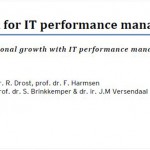 Example of IT Performance Management Research Report