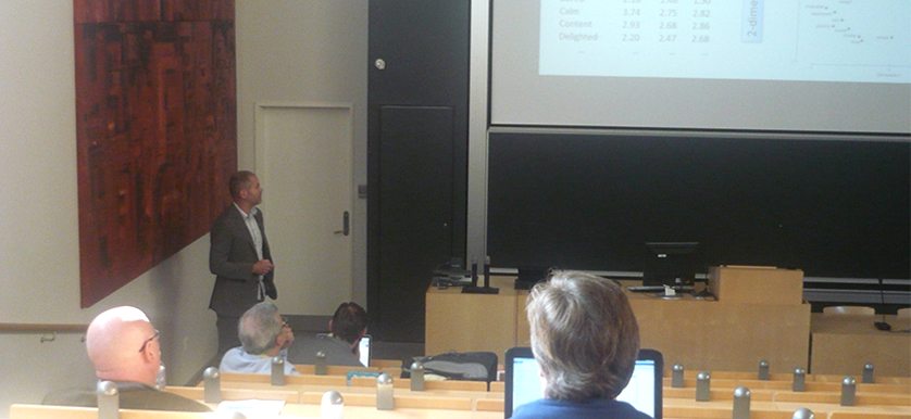 About the Circumplex Model of Affect with Dan Mønster, Jacob Eskildsen, Dorthe Døjbak Håkonsson, Børge Obel, Richard M. Burton and Linda Argote at the PMA 2014 Conference