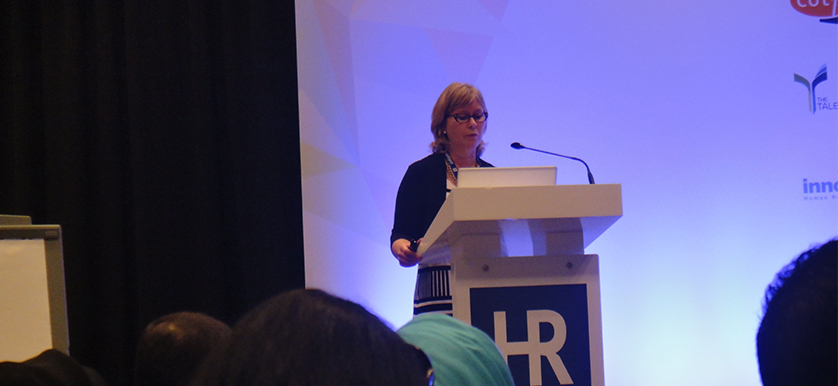 On employee capacity and engagement, with Karen Dobbie, at HR Summit and Expo 2014