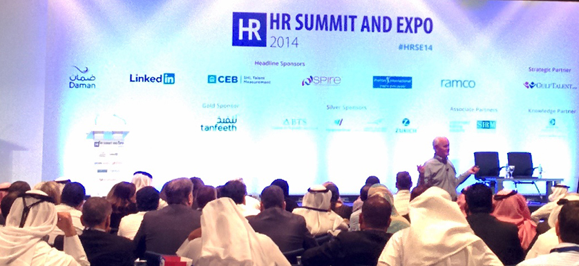 On building global leadership with Marshall Goldsmith at HR Summit and Expo 2014