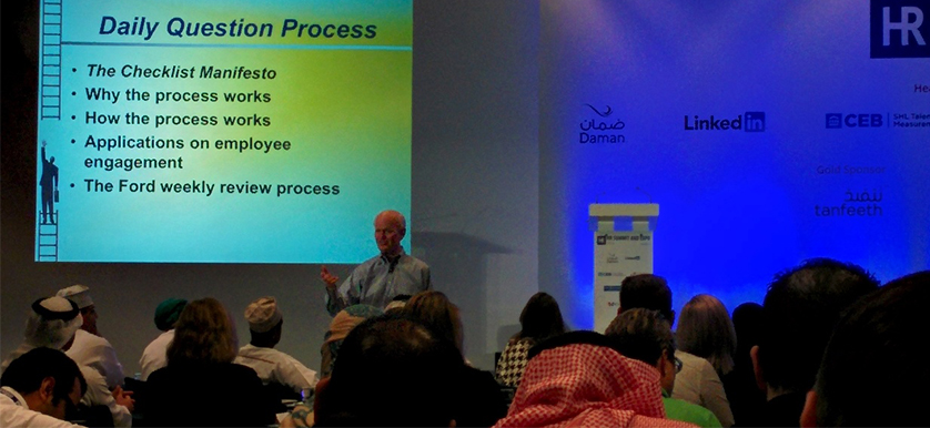 Marshall Goldsmith at HR Summit and Expo 2014