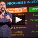 Measuring societal well-being, via the Social Progress Index