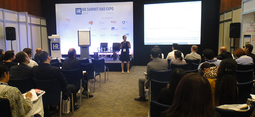 On variable and merit pay with Teodora Gorski at HR Summit and Expo 2014