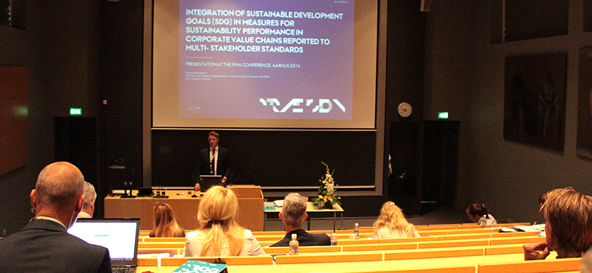 Thomas Kjærgaard about Sustainable Development Goals at the PMA 2014 Conference