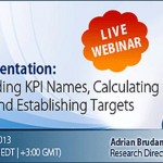 Free Webinar: KPI Documentation, July 23rd, 2013