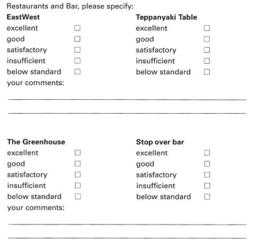 guest feedback form for restaurant performance magazine restaurants and bar performance guest feedback form for restaurant performance magazine restaurants and bar performance
