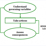 What is the difference between single-loop and double-loop learning?
